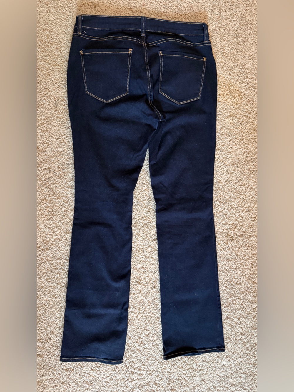 a.n.a Women's Boot Cut Jeans in Dark Blue - Picture 2 of 3